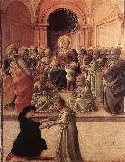 Fra Filippo Lippi Madonna and Child with Saints and a Worshipper china oil painting artist